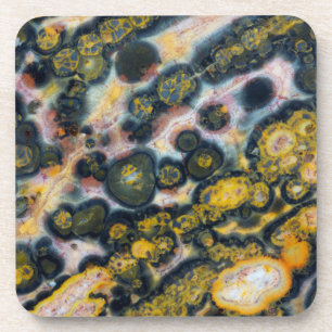 Posavasos Jasper de Océano Manchado Colorido
