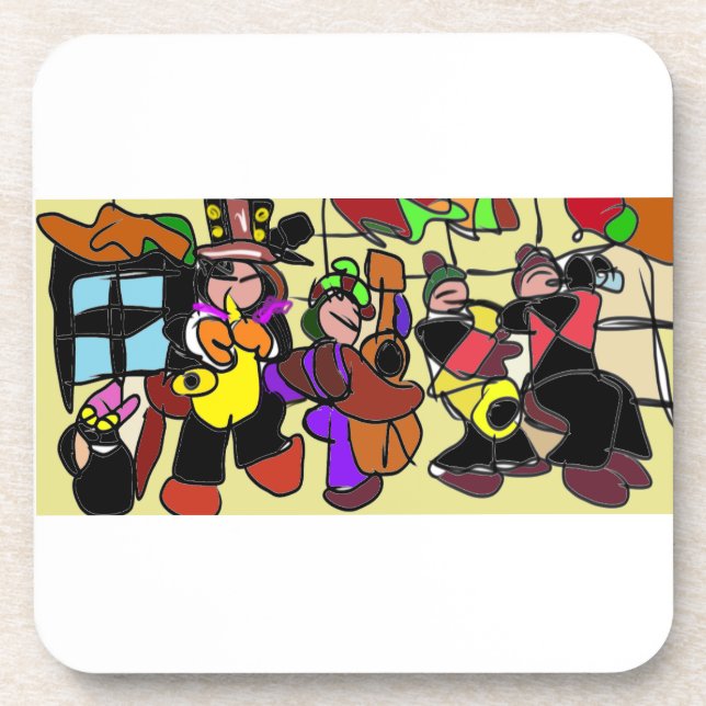 Posavasos Jazz Autumn (Frente)