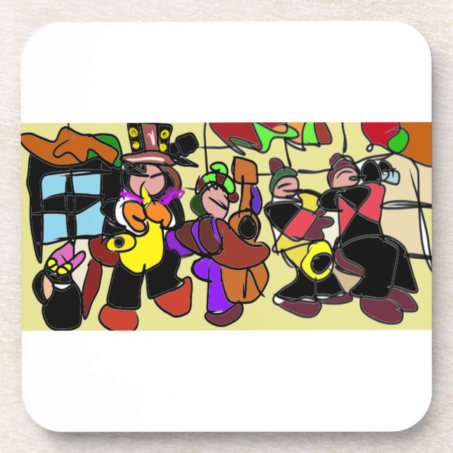 Posavasos Jazz Autumn (Frente)