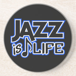 Posavasos JAZZ ES la montaña rusa personalizado LIFE