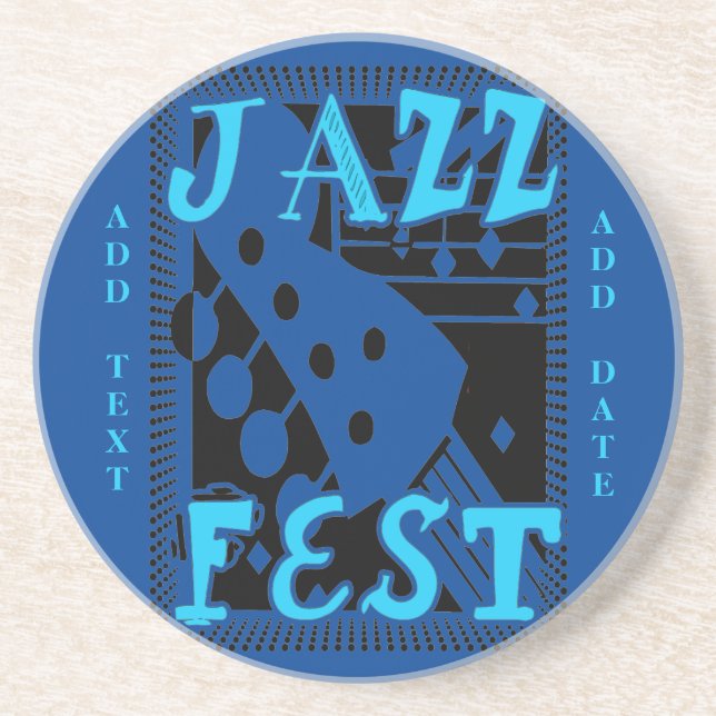 Posavasos Jazz Fest Skelton (Frente)