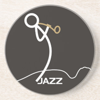 Posavasos Jazz stickman