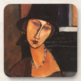Posavasos Jeanne Hebutern de Amedeo Modigliani