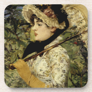 Posavasos Jeanne: Primavera de 1881 por Manet