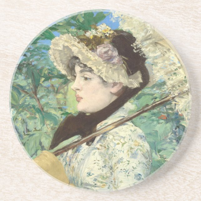Posavasos Jeanne (primavera) Edouard Manet (Frente)
