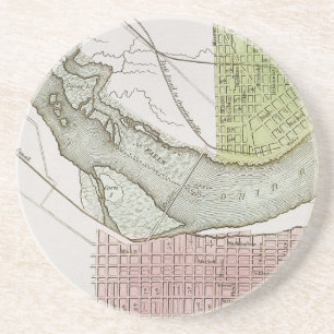 POSAVASOS JEFFERSONVILLE, INDIANA: MAPA