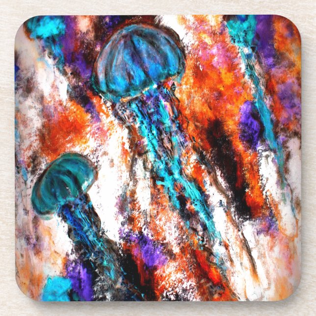 Posavasos Jellyfish Jump Electric (Frente)