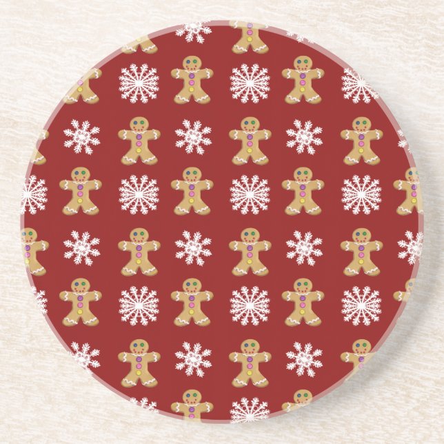 Posavasos Jengibre y nieve (Frente)