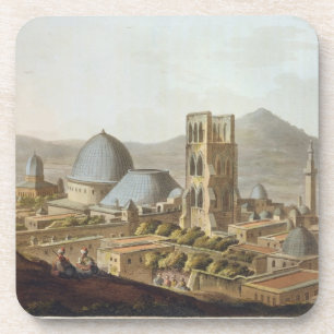 Posavasos Jerusalén con la iglesia del sepulcro santo, p