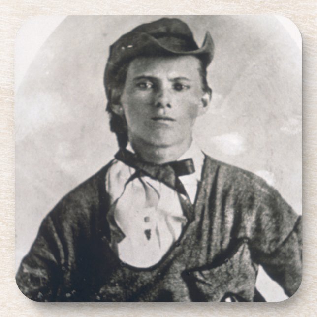 Posavasos Jesse Woodson James (foto de b/w) (Frente)