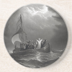 Posavasos Jesucristo reprime la tentación