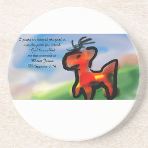 Posavasos jesús aquí