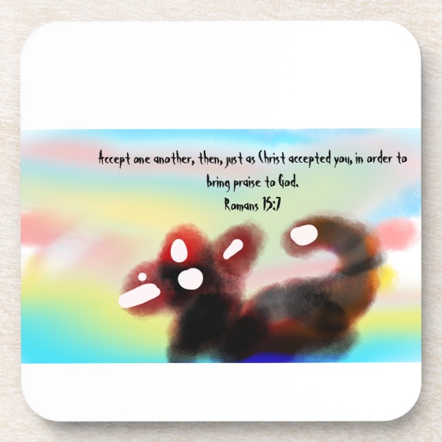 Posavasos Jesús aquí  (Frente)