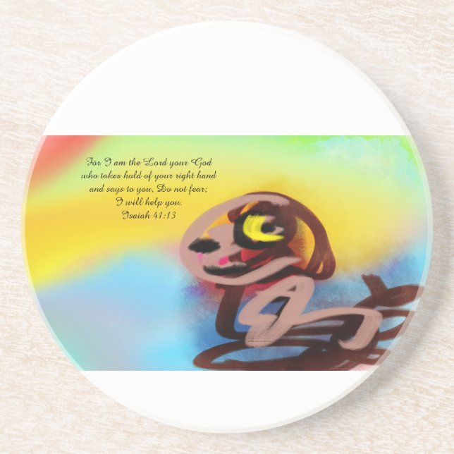 Posavasos Jesús aquí (Frente)