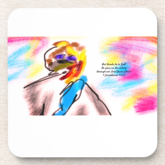 Posavasos jesus love (Frente)