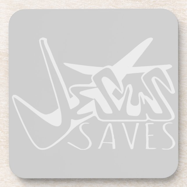 POSAVASOS JESUS SAVES GRAFFITI (Frente)