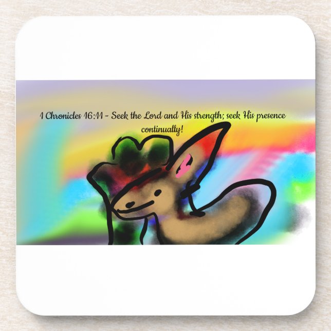 Posavasos Jesus strength  (Frente)