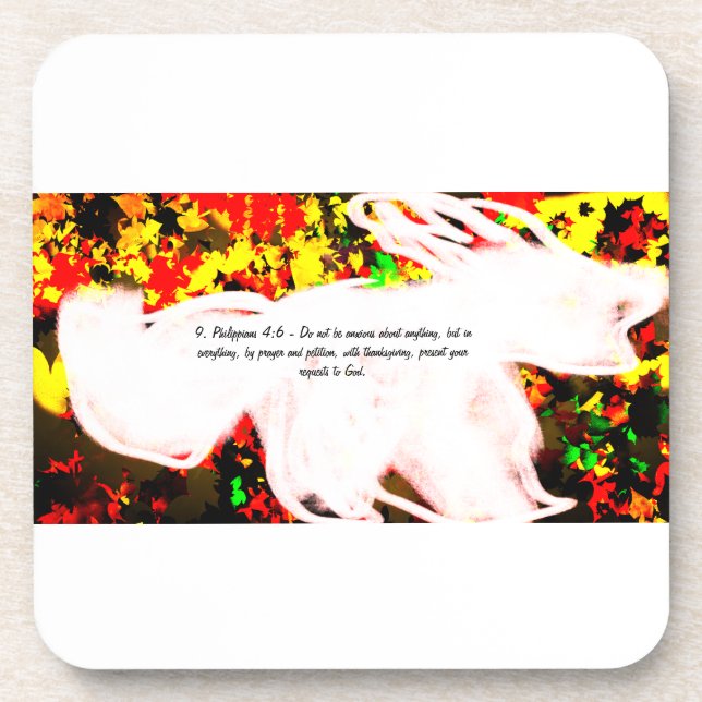 Posavasos Jesús tiene preocupación y angustia (Frente)