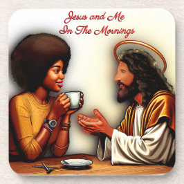 Posavasos Jesús y yo en las mañanas