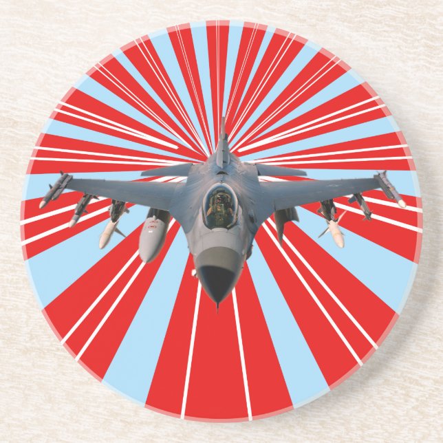 Posavasos Jet de combate (Frente)
