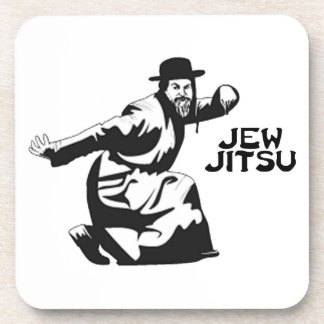 Posavasos Jew Jitsu Coasters | Judía Bar Mitzvah Regalos