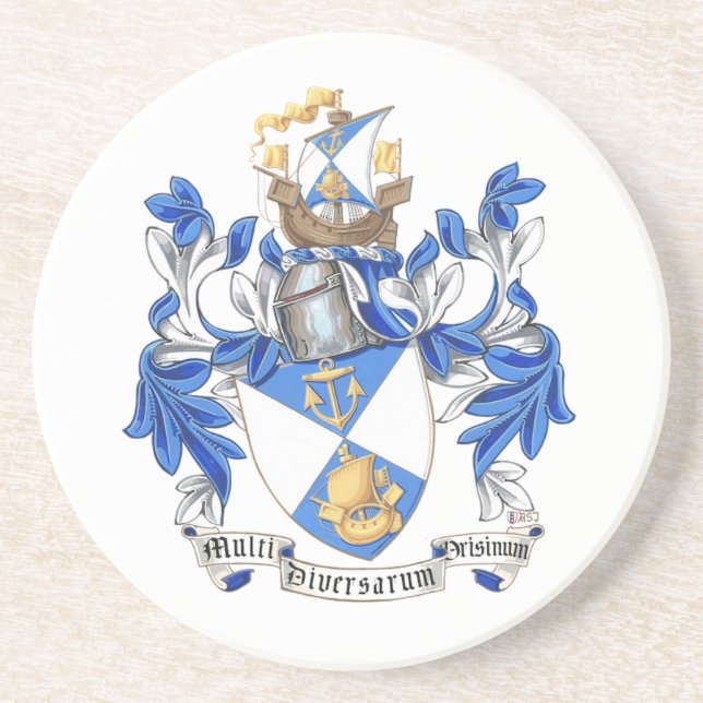 Posavasos JFN Round Stone Coaster (Frente)