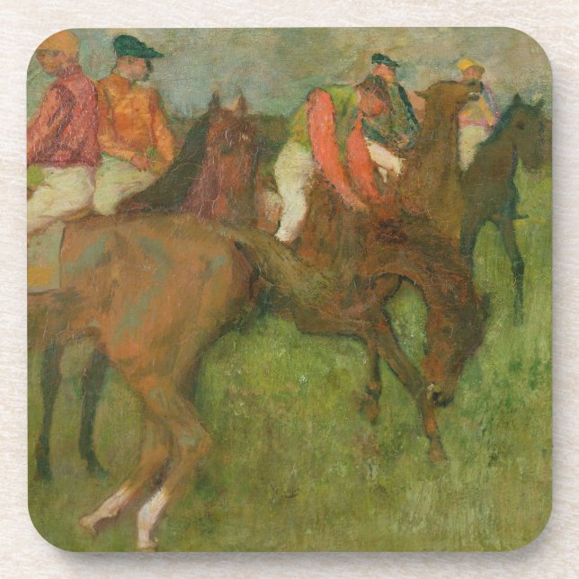 Posavasos Jinetes de Edgar Degas el |, 1886-90 (Frente)