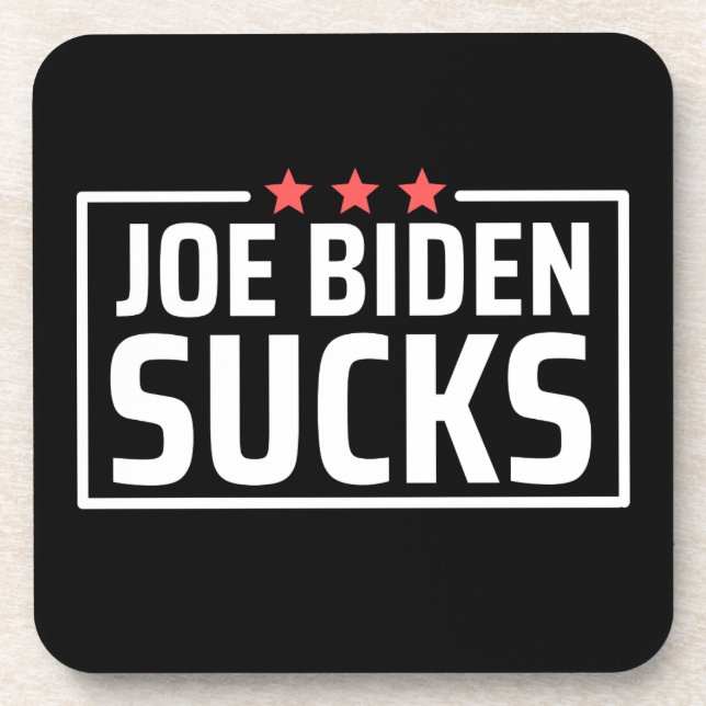 Posavasos joe Biden Sucks (Frente)