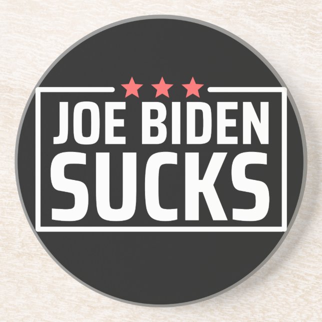 Posavasos joe Biden Sucks (Frente)