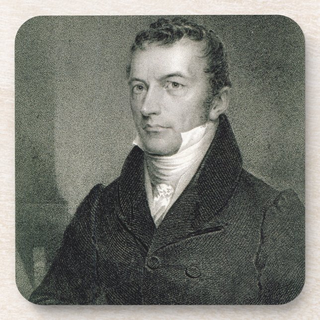 Posavasos Joel Roberts Poinsett (grabado) (Frente)