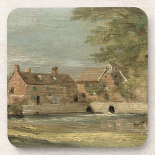 Posavasos John Constable Flatford Mill (aceite en el panel)