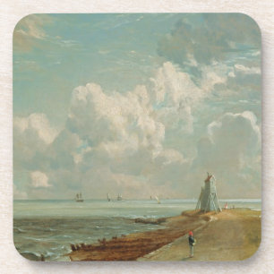Posavasos John Constable  Harwich, el faro bajo y B