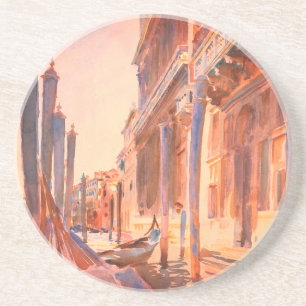 Posavasos John Singer Sargent Gondola Moorings Venice      