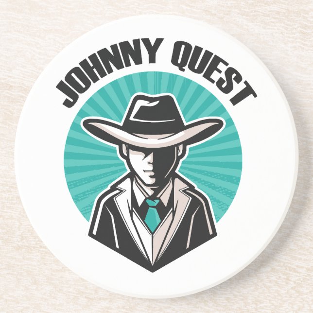 Posavasos Johnny Quest (Frente)