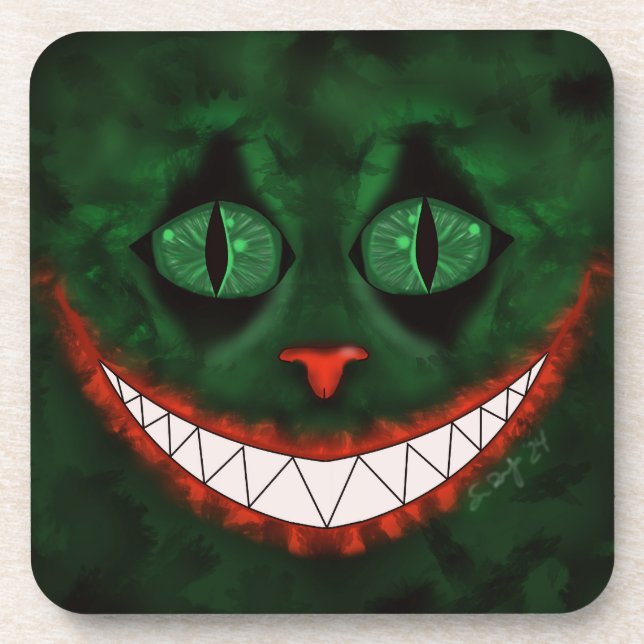 Posavasos Joker Cheshire Soporte de Vaso (Frente)