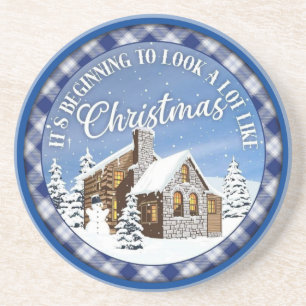 Posavasos Joyful Holiday Cheer