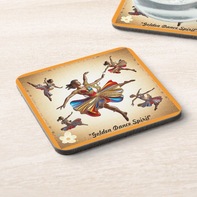 Posavasos "Joyosos ritmos de baile" (Lado Izquierdo)