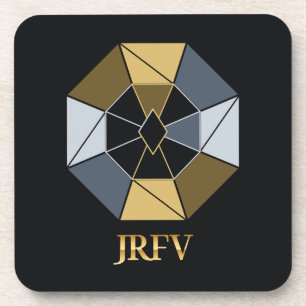 Posavasos JRFV Corte de Diamante Juego de 6