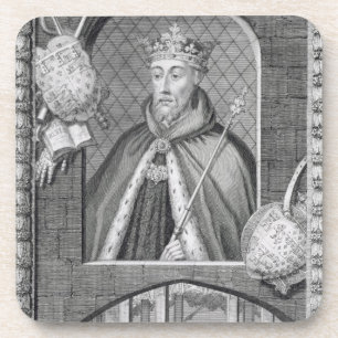 Posavasos Juan de flaco, duque de Lancaster (1340-99)
