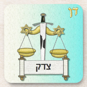 Posavasos Judaica 12 Tribus Israel Dan