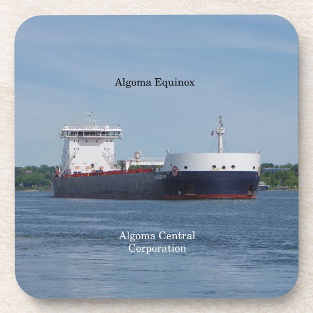 Posavasos Juego de Algoma Equinox de 6 tiras de plástico dur (Frente)