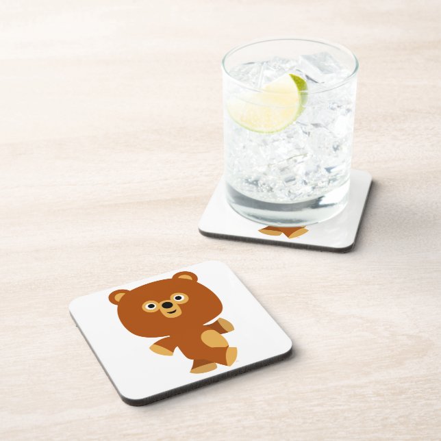 Posavasos Juego de Ataques de Oso de Personalizado Asserable (Lado Derecho)