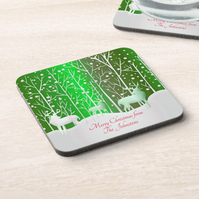 Posavasos Juego de coincidencias Lápiz blanco Editar nombre  (Lado Izquierdo)