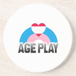 POSAVASOS JUEGO DE EDAD ARCOÍRIS