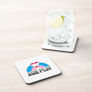 POSAVASOS JUEGO DE EDAD ARCOÍRIS