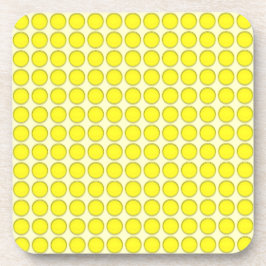 Posavasos Juego de escayas - puntos amarillos