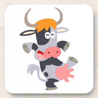 Posavasos Juego de escoria de vaca de Personalizado de baile