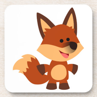 Posavasos Juego de galas de Personalizado suave para Fox