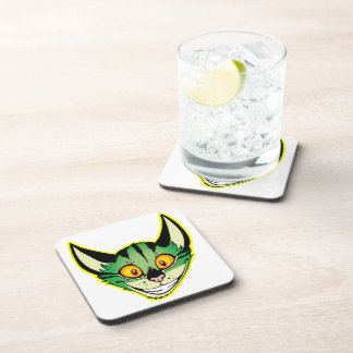 Posavasos Juego de galeras para gato Personalizado fluoresce