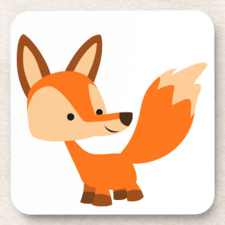 Posavasos Juego de galletitas de Personalizado de Fox
